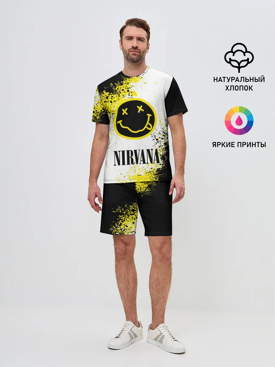 Мужской костюм с шортами / NIRVANA