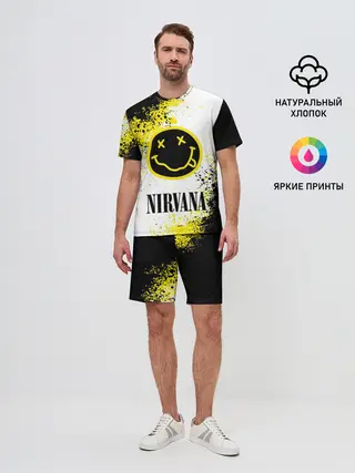 Мужской костюм с шортами / NIRVANA
