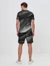 Мужской костюм с шортами / GEOMETRY STRIPES GLITCH