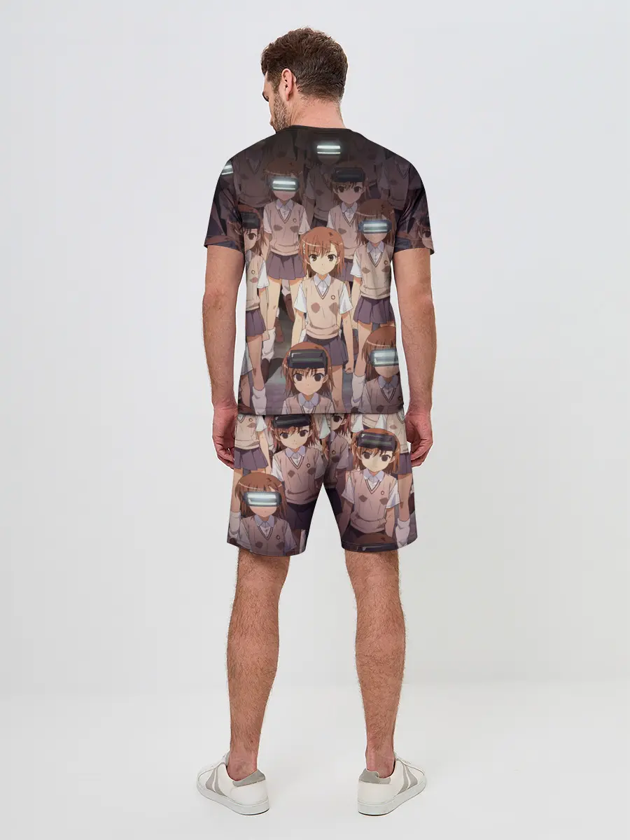 Мужской костюм с шортами / Railgun