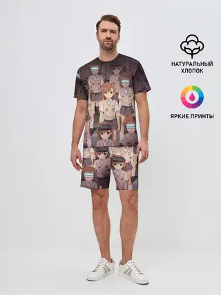 Мужской костюм с шортами / Railgun