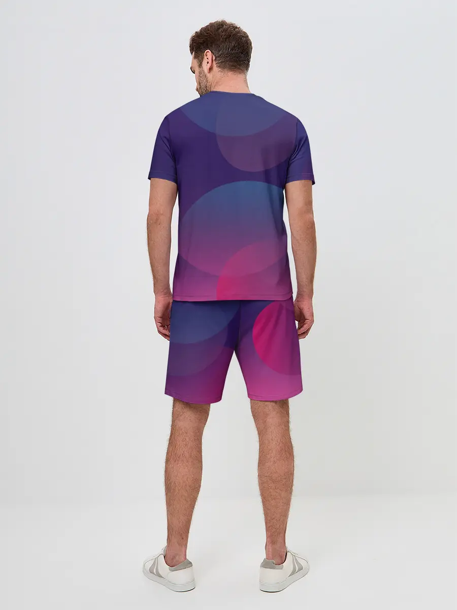 Мужской костюм с шортами / Тоторо выглядывает