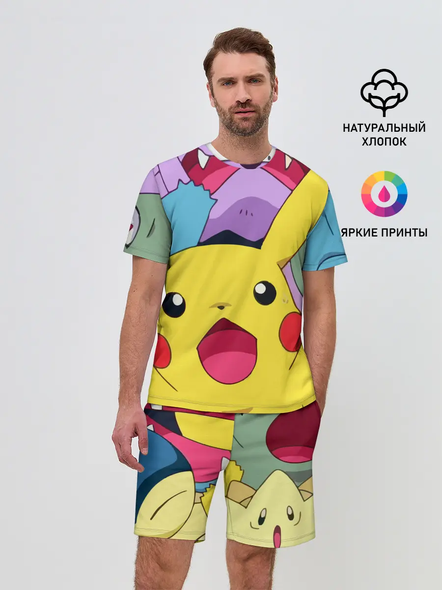 Мужской костюм с шортами / Pokemon bros