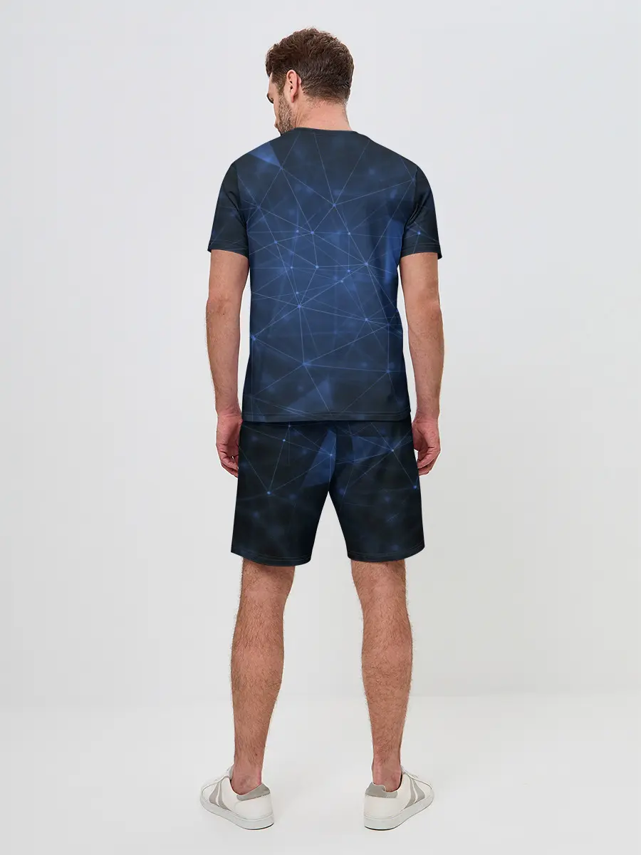 Мужской костюм с шортами / Фитнес