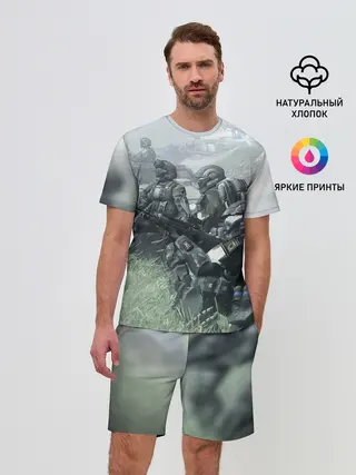 Мужской костюм с шортами / Halo 2