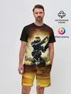 Мужской костюм с шортами / Halo Infinite