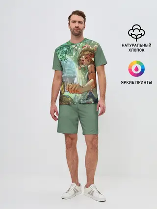 Мужской костюм с шортами / Гибли