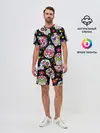 Мужской костюм с шортами / Шальные черепа