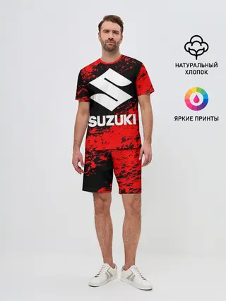 Мужской костюм с шортами / SUZUKI