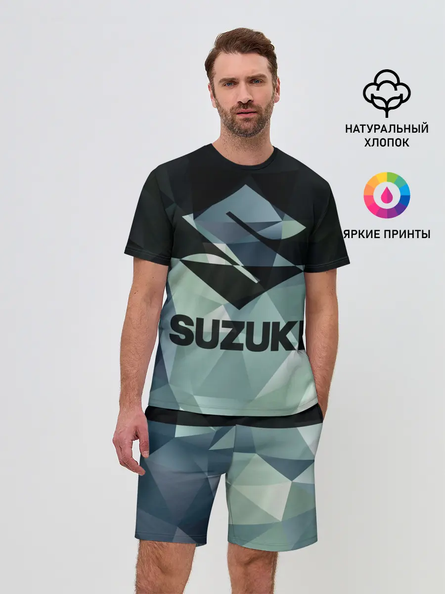 Мужской костюм с шортами / SUZUKI