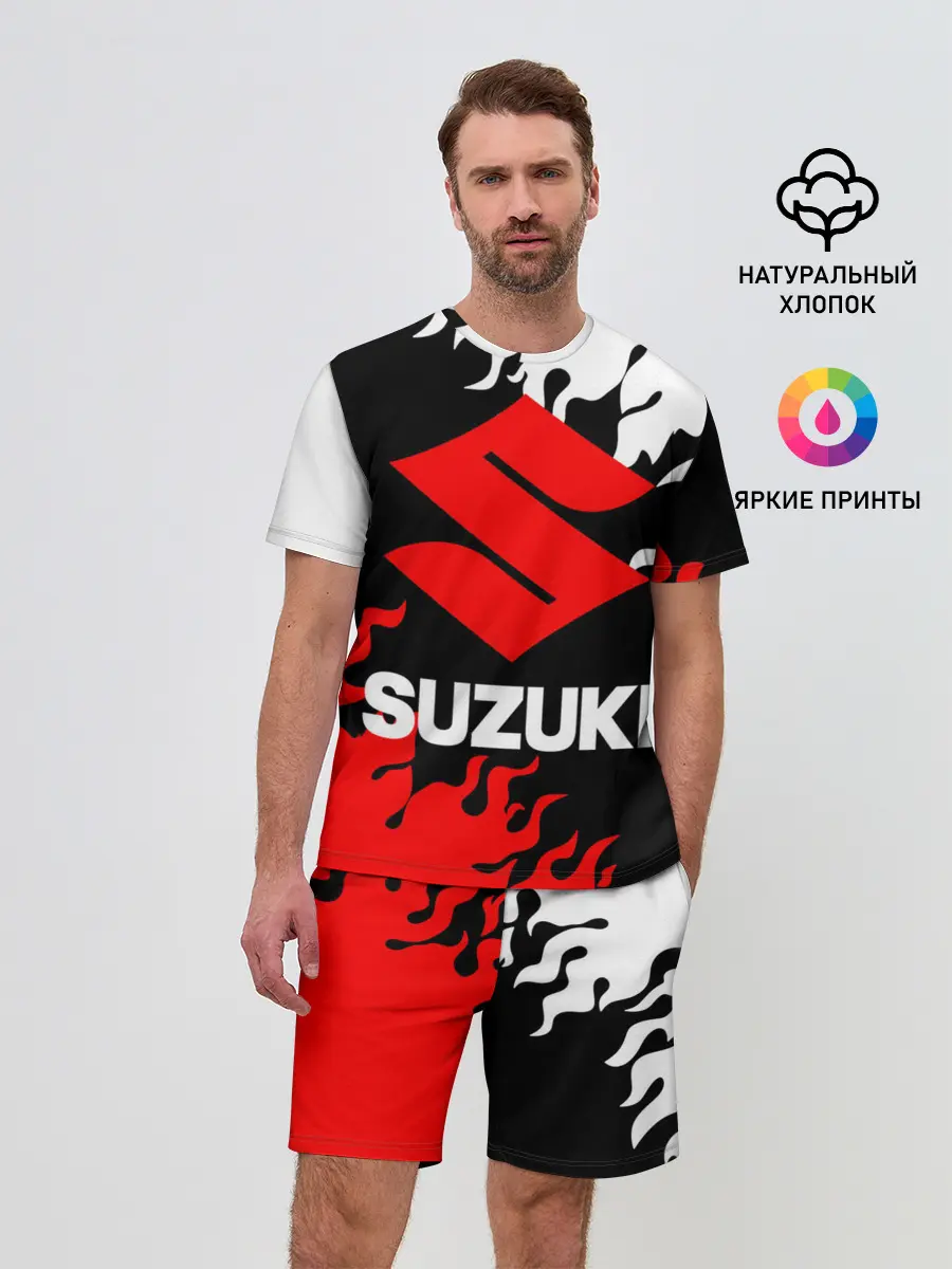 Мужской костюм с шортами / SUZUKI