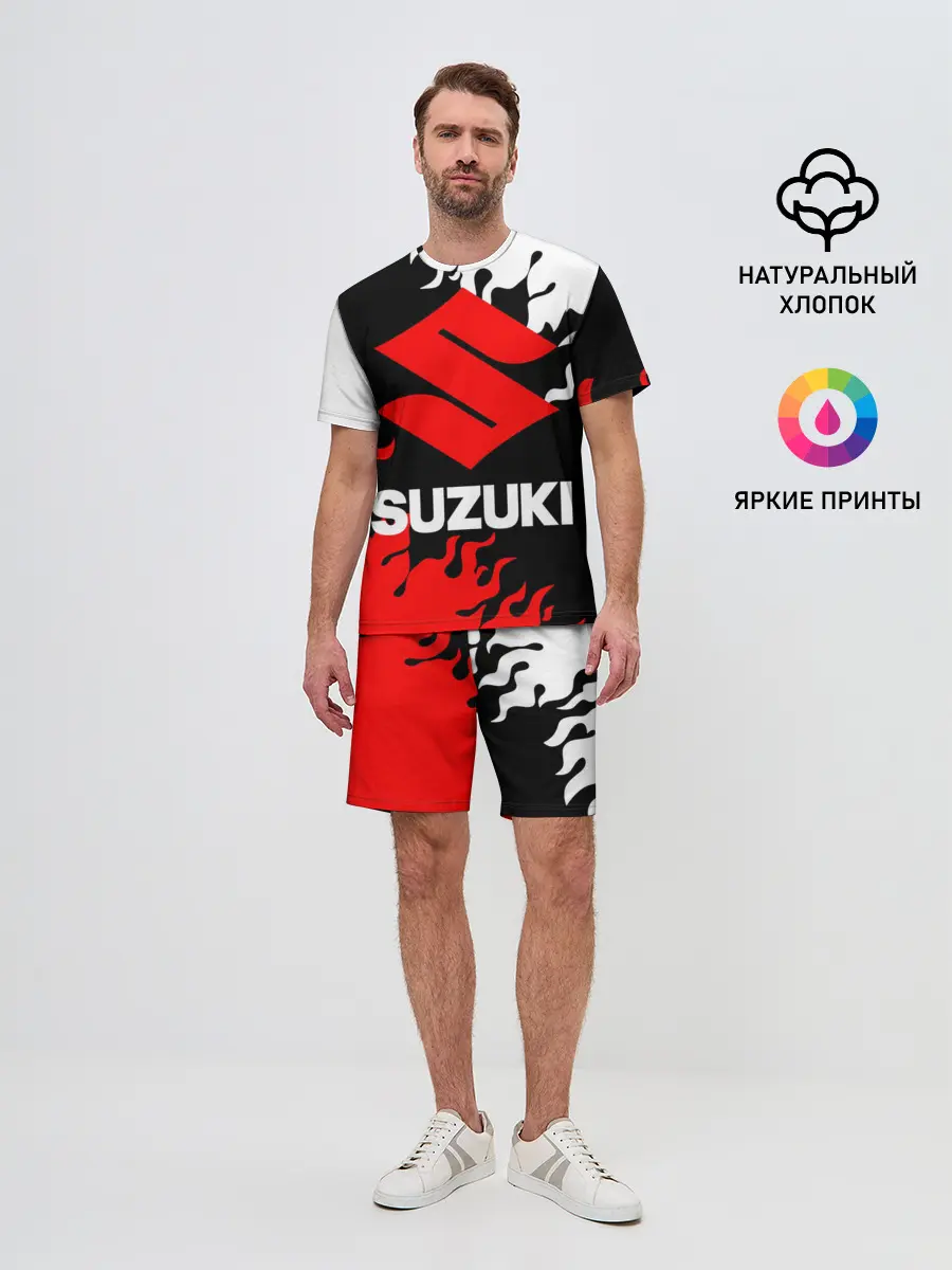 Мужской костюм с шортами / SUZUKI