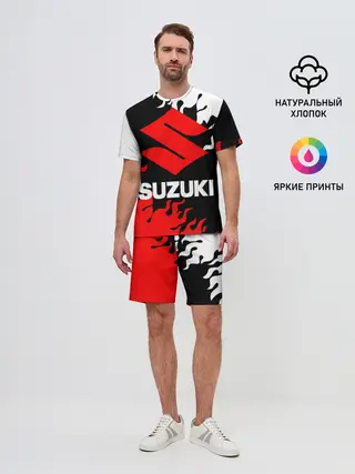 Мужской костюм с шортами / SUZUKI