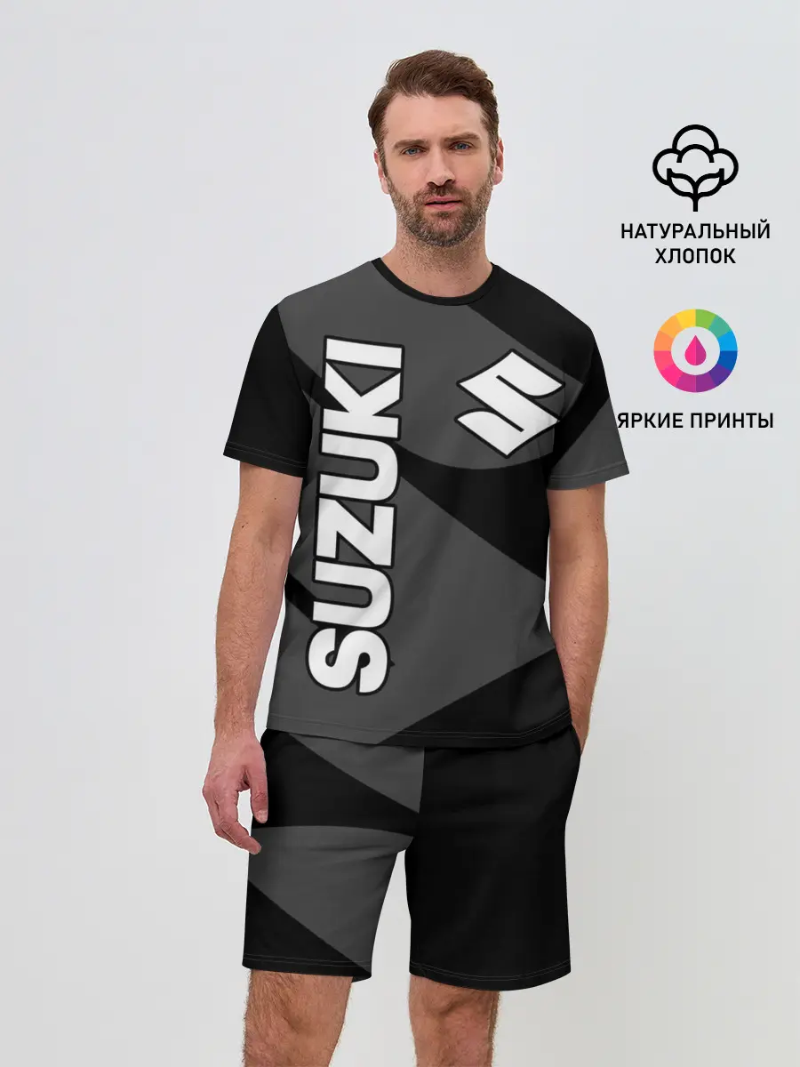 Мужской костюм с шортами / SUZUKI