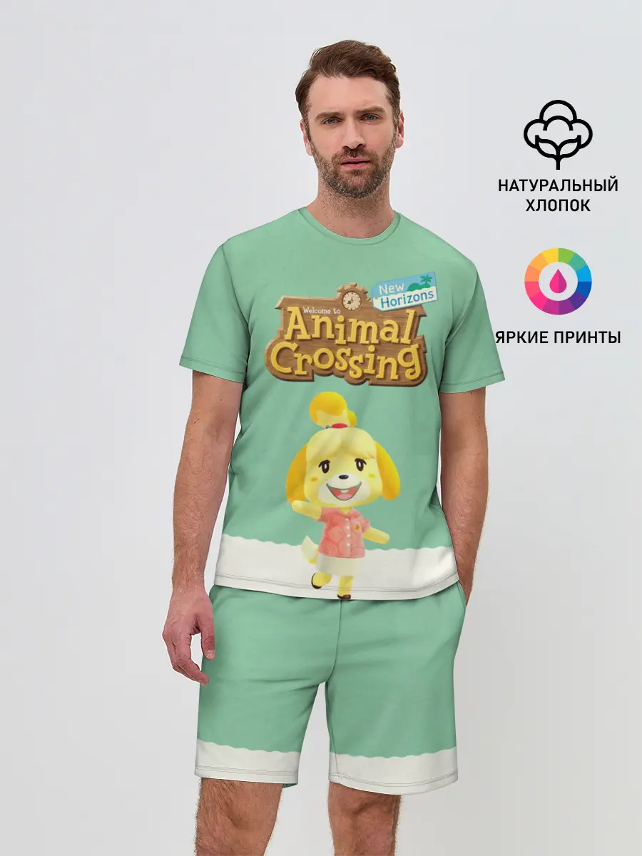 Мужской костюм с шортами / Animal Crossing