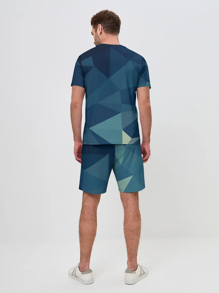 Мужской костюм с шортами / DARK BLUE