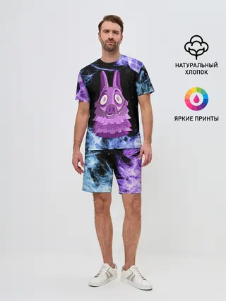 Мужской костюм с шортами / Lama Fortnite