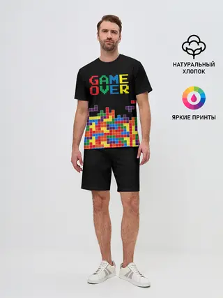 Мужской костюм с шортами / ТЕТРИС