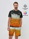 Мужской костюм с шортами / ТЕМНОЕ ПИВО