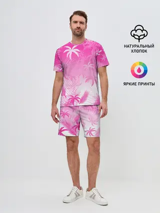 Мужской костюм с шортами / БЕЛЫЕ ПАЛЬМЫ ПАЛЬМЫ