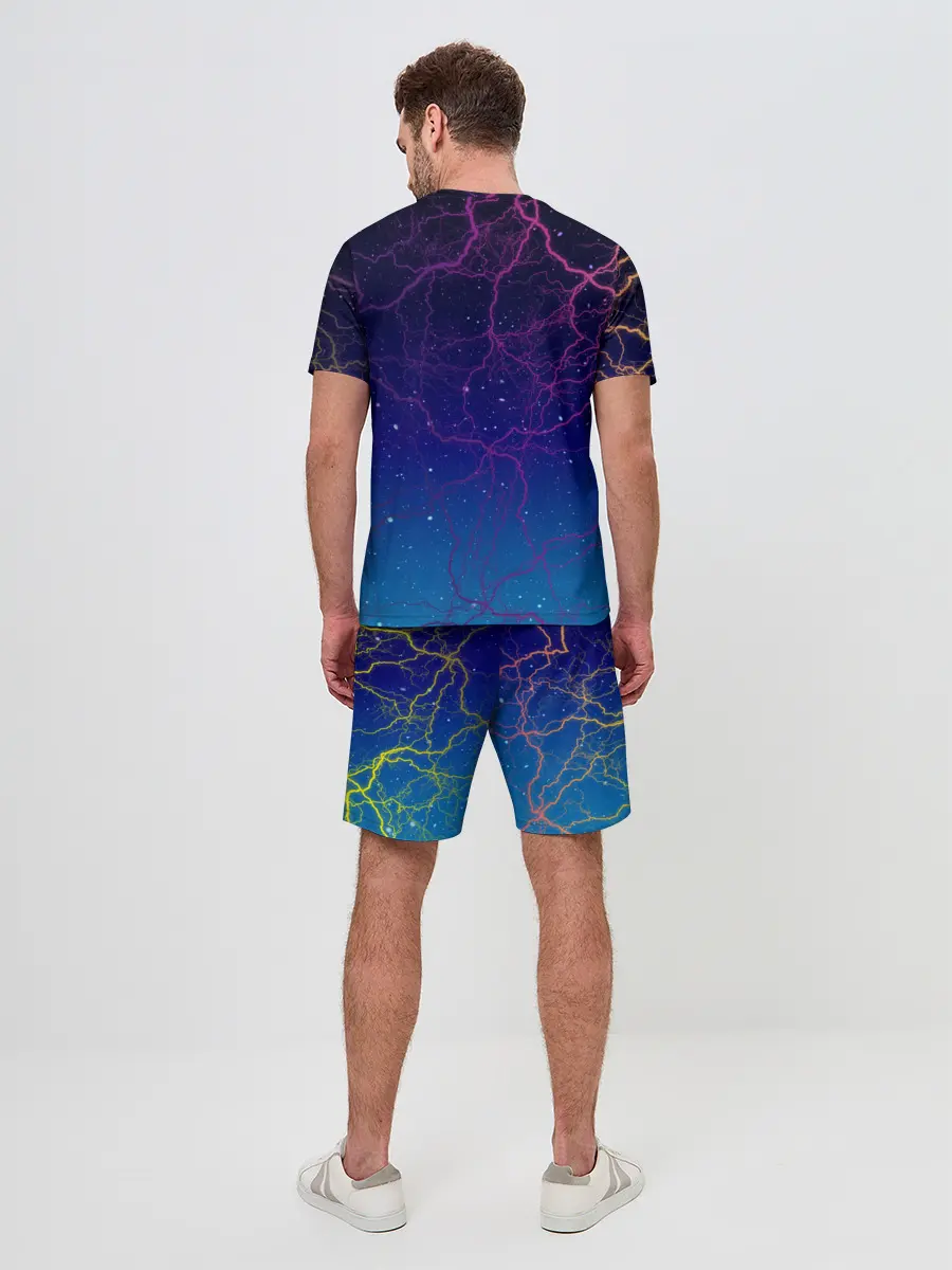 Мужской костюм с шортами / Fortnite,Marshmello