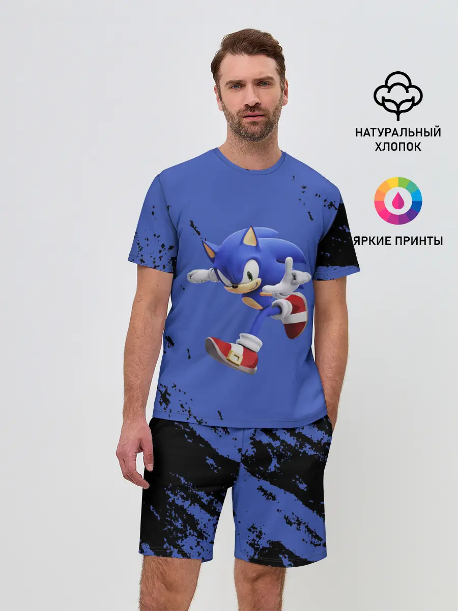 Мужской костюм с шортами / sonic