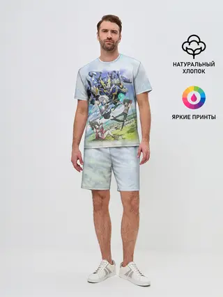 Мужской костюм с шортами / Рыцари и магия