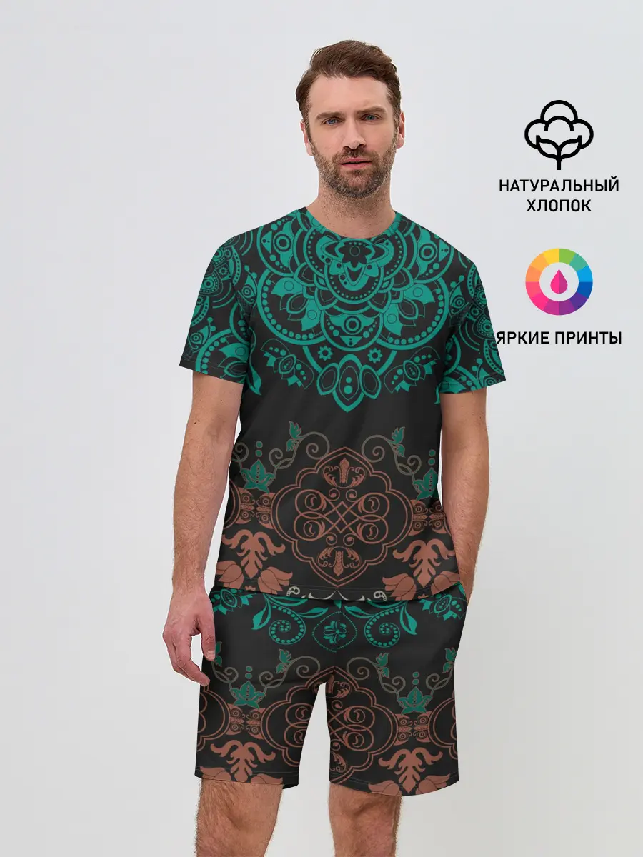 Мужской костюм с шортами / кружево