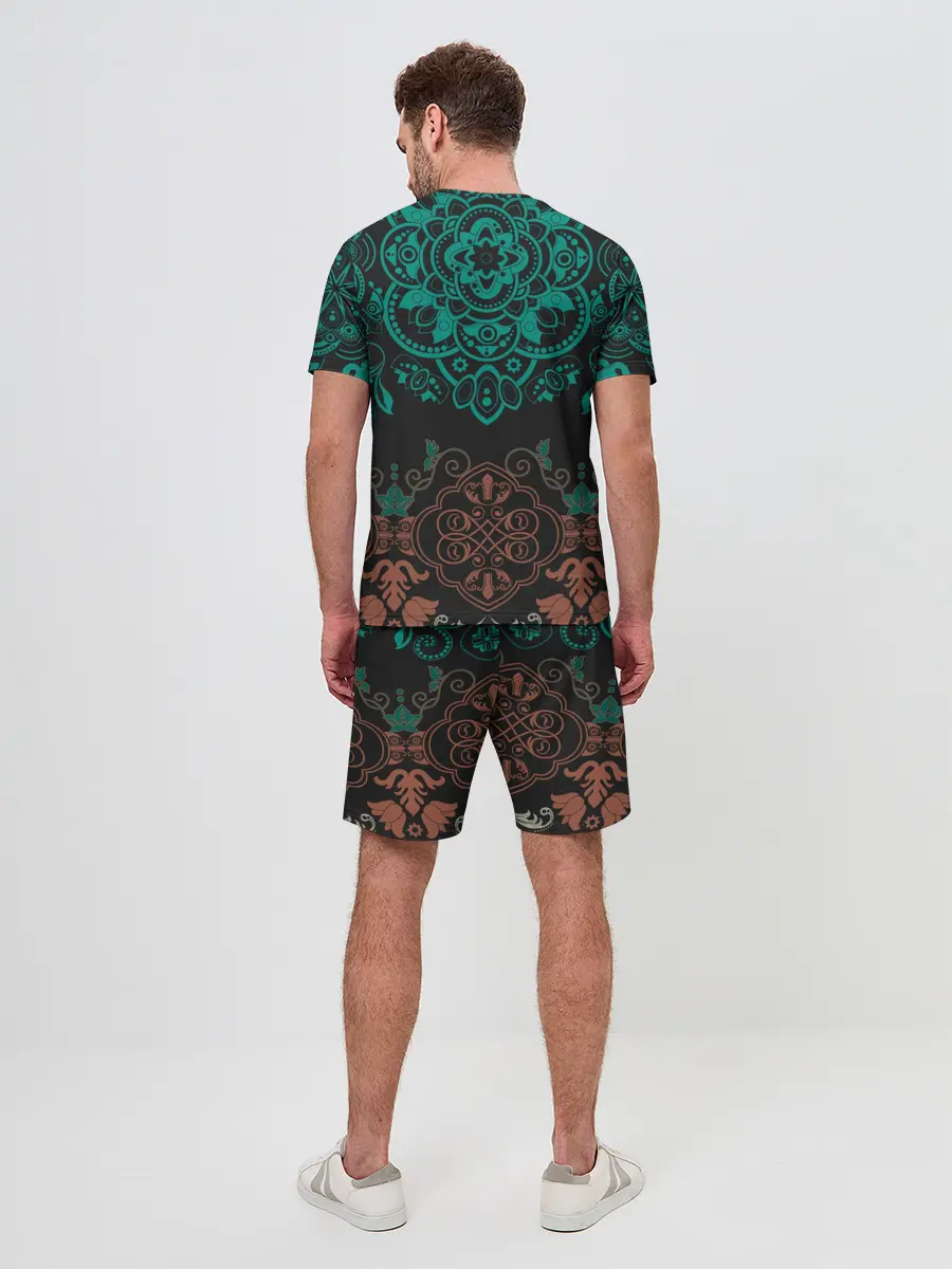 Мужской костюм с шортами / кружево