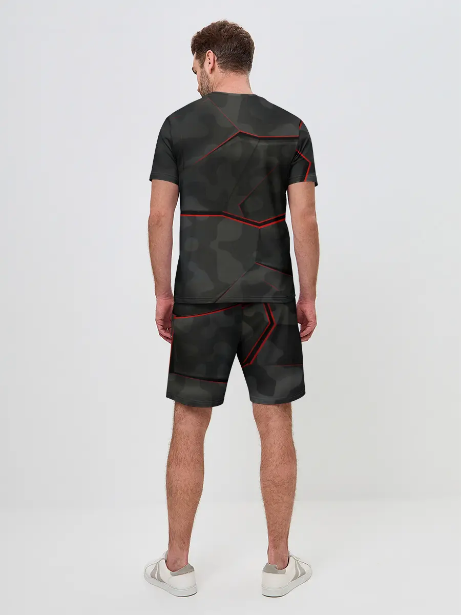 Мужской костюм с шортами / Текстура.