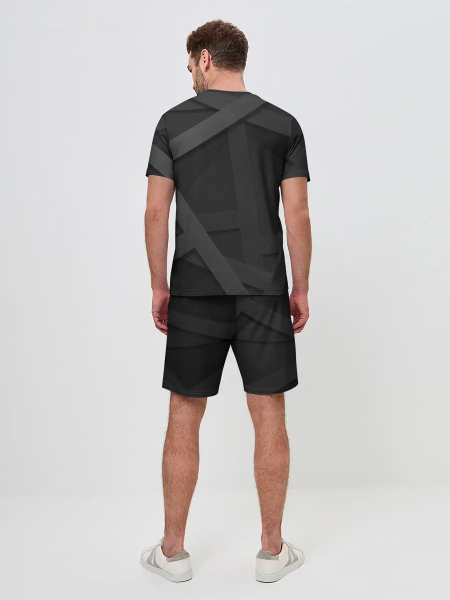 Мужской костюм с шортами / Текстура.