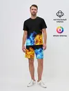 Мужской костюм с шортами / БИТВА ОГНЕЙ