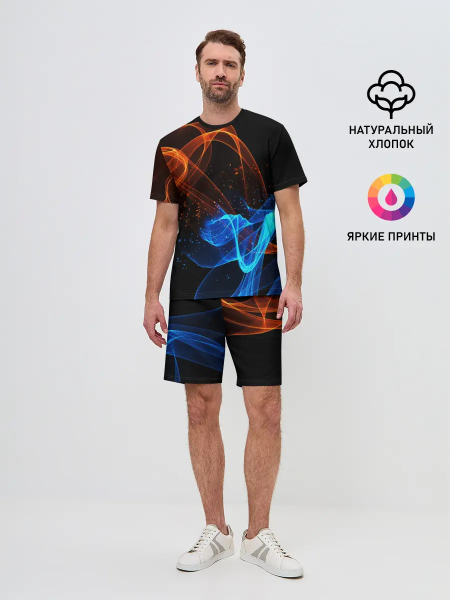 Мужской костюм с шортами / БИТВА ОГНЕЙ