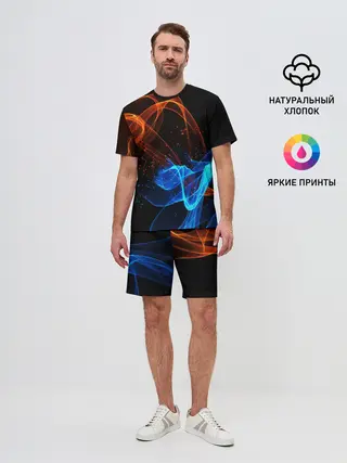 Мужской костюм с шортами / БИТВА ОГНЕЙ