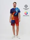 Мужской костюм с шортами / БИТВА ОГНЕЙ