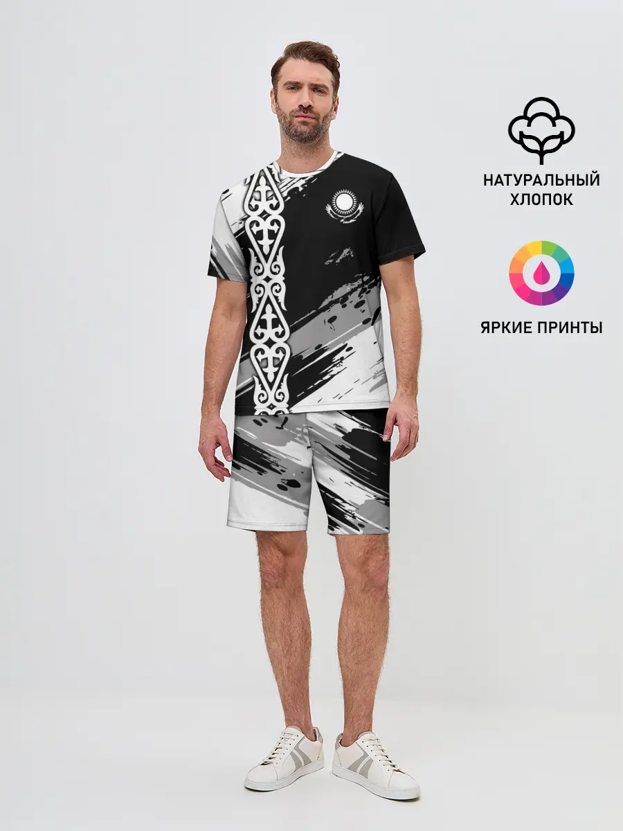 Мужской костюм с шортами / Форма Казахстан