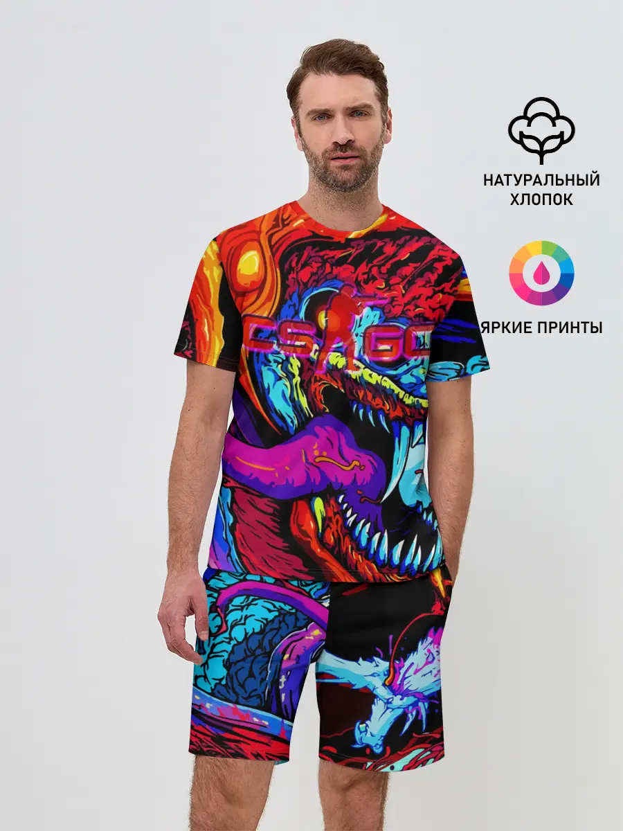 Мужской костюм с шортами / HYPER BEAST | CS GO