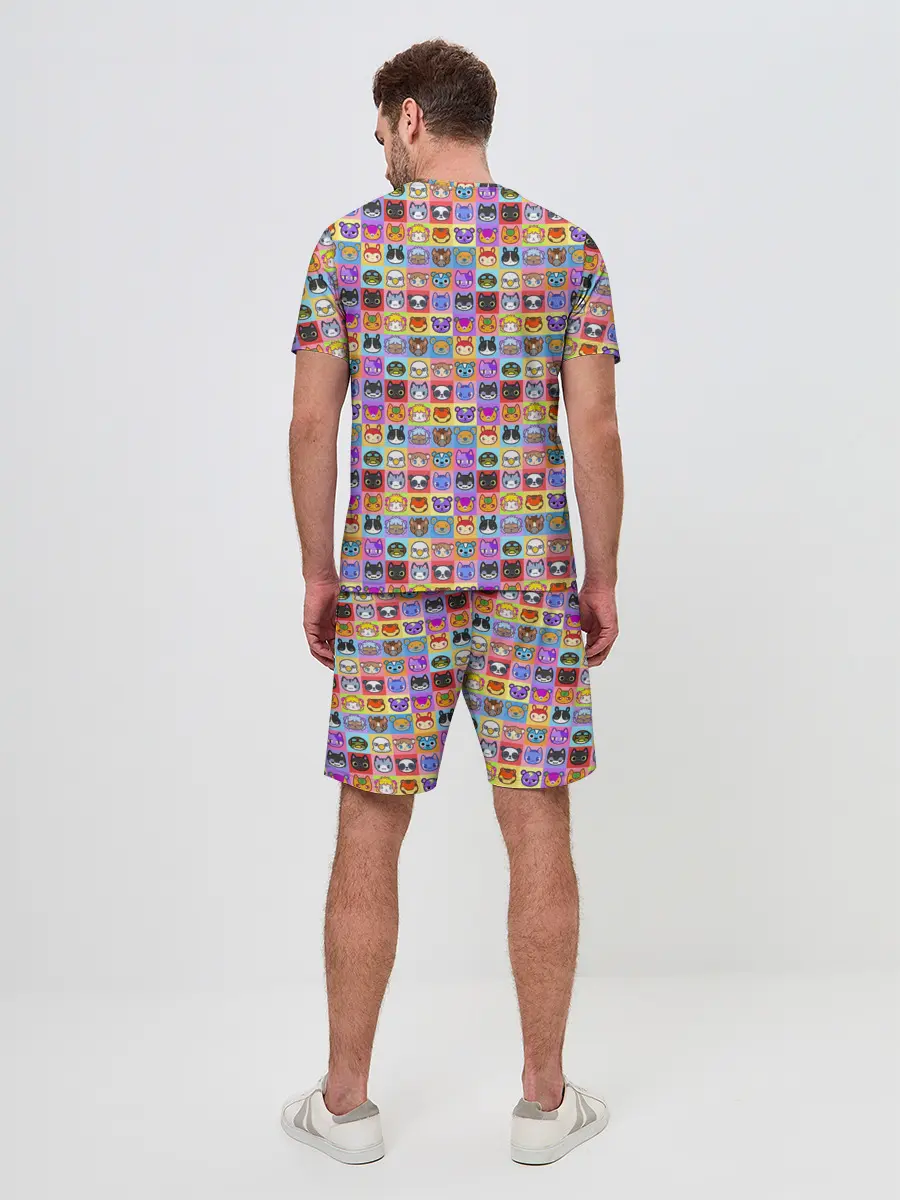 Мужской костюм с шортами / ANIMAL CROSSING