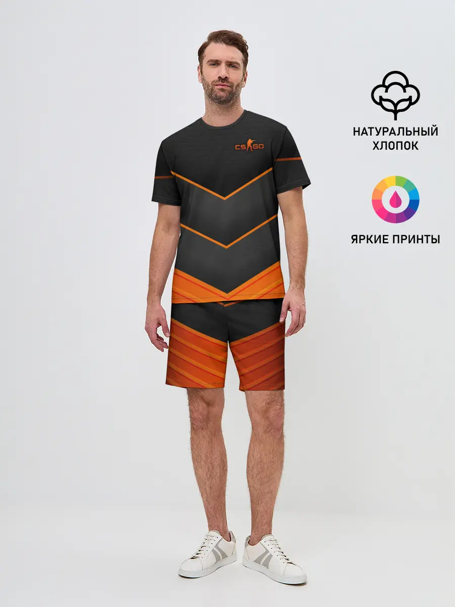 Мужской костюм с шортами / Counter-Strike