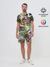 Мужской костюм с шортами / Стикеры