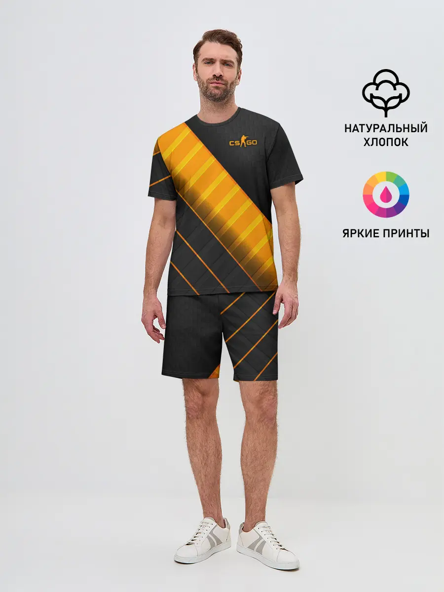 Мужской костюм с шортами / Counter-Strike