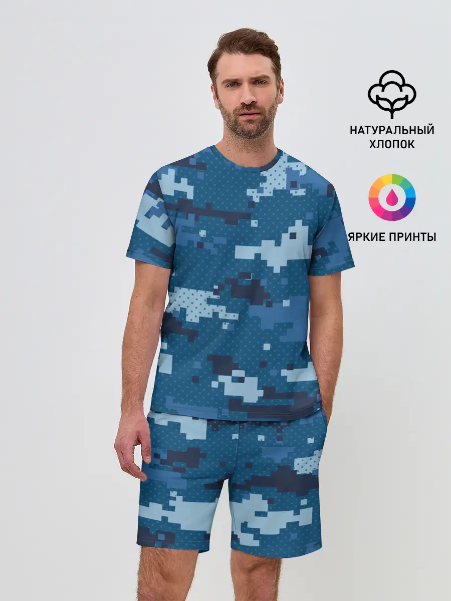 Мужской костюм с шортами / МИЛИТАРИ