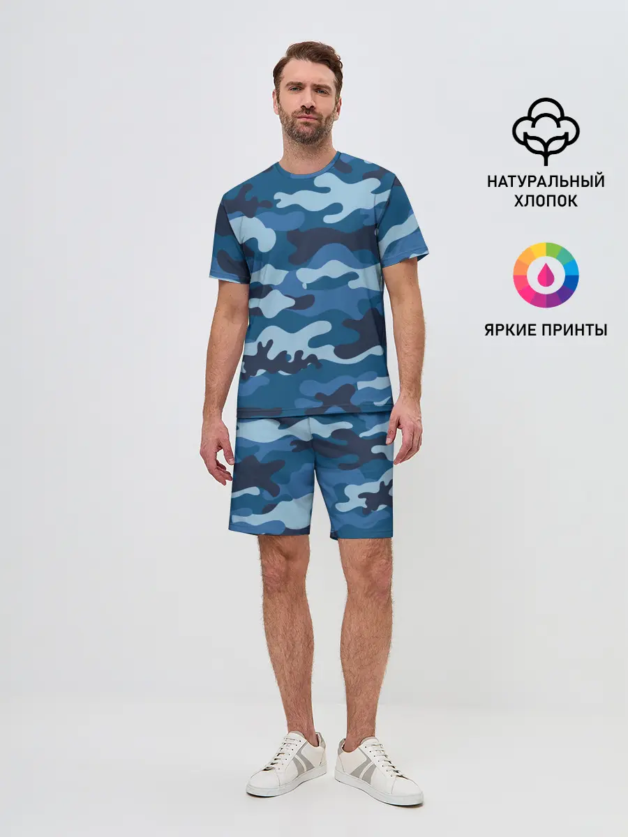 Мужской костюм с шортами / МИЛИТАРИ