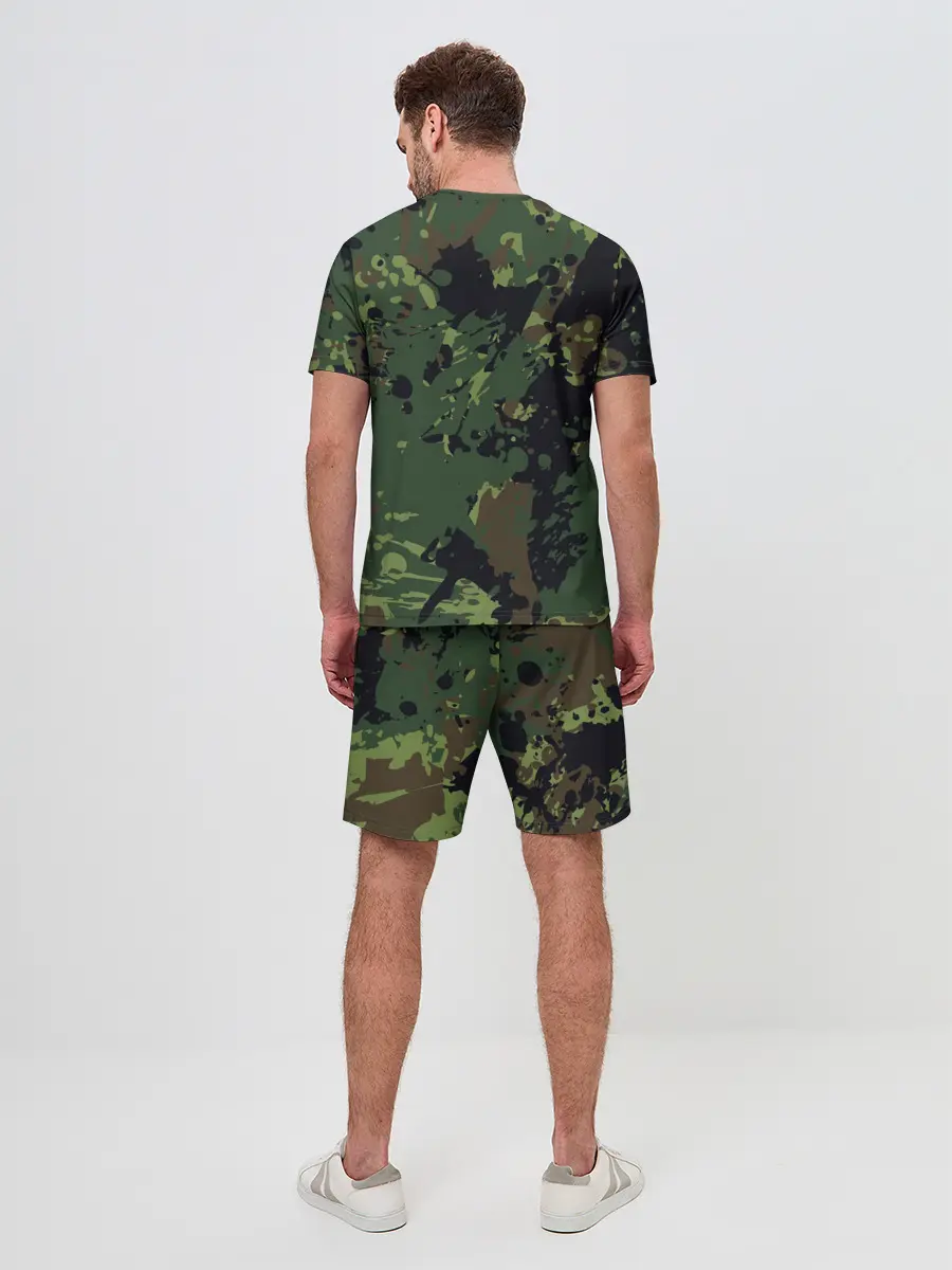 Мужской костюм с шортами / МИЛИТАРИ