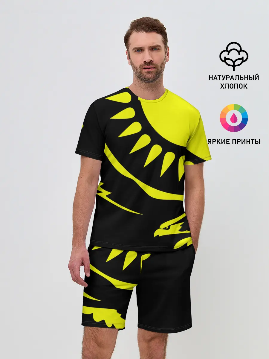 Мужской костюм с шортами / Kazakhstan