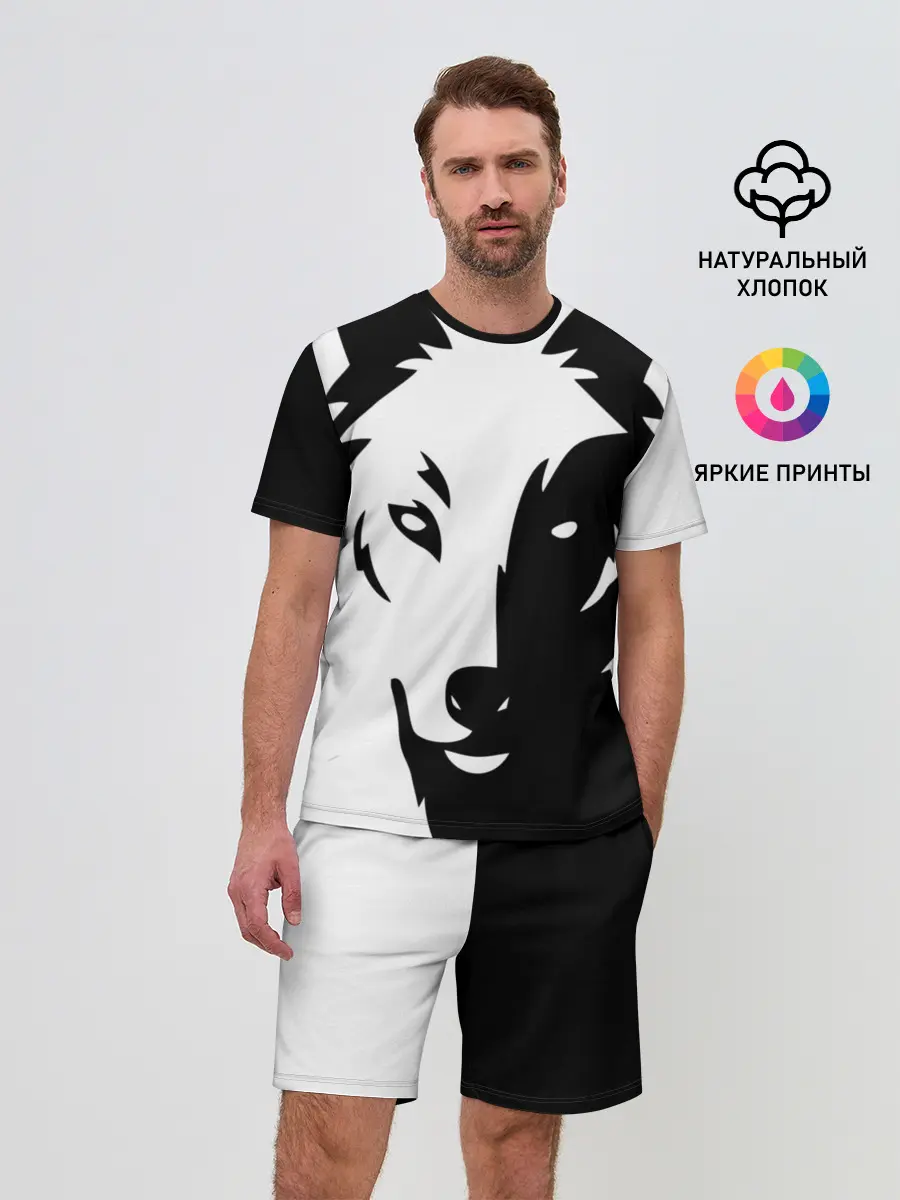 Мужской костюм с шортами / Зверь