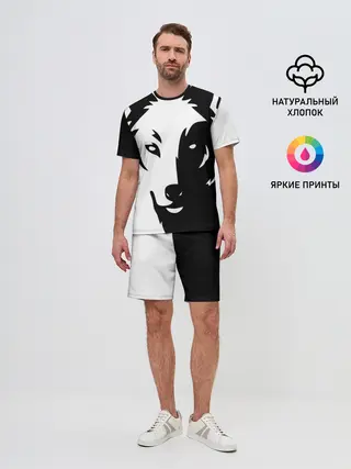 Мужской костюм с шортами / Зверь