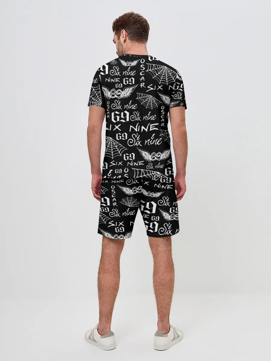 Мужской костюм с шортами / 6IX9INE ТАТУИРОВКИ