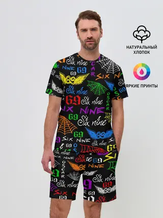 Мужской костюм с шортами / 6IX9INE