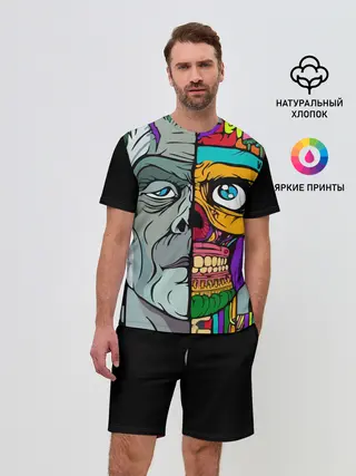 Мужской костюм с шортами / Франкенштейн